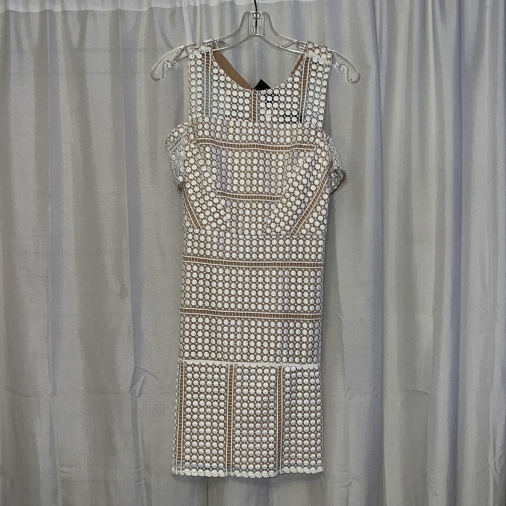 White Topshop Midi Dress (4)